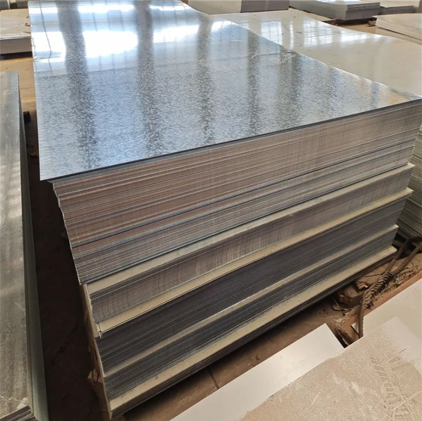 Galvanized steel plate